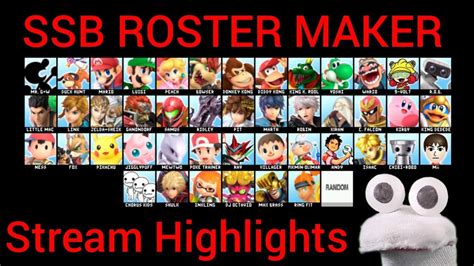 smash roster maker